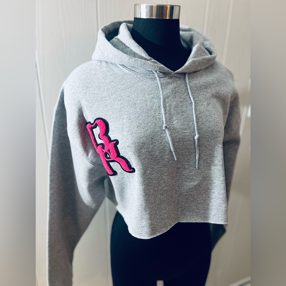 Baddie Kouture Hoodie Crop Sweater - Picture 3 of 5